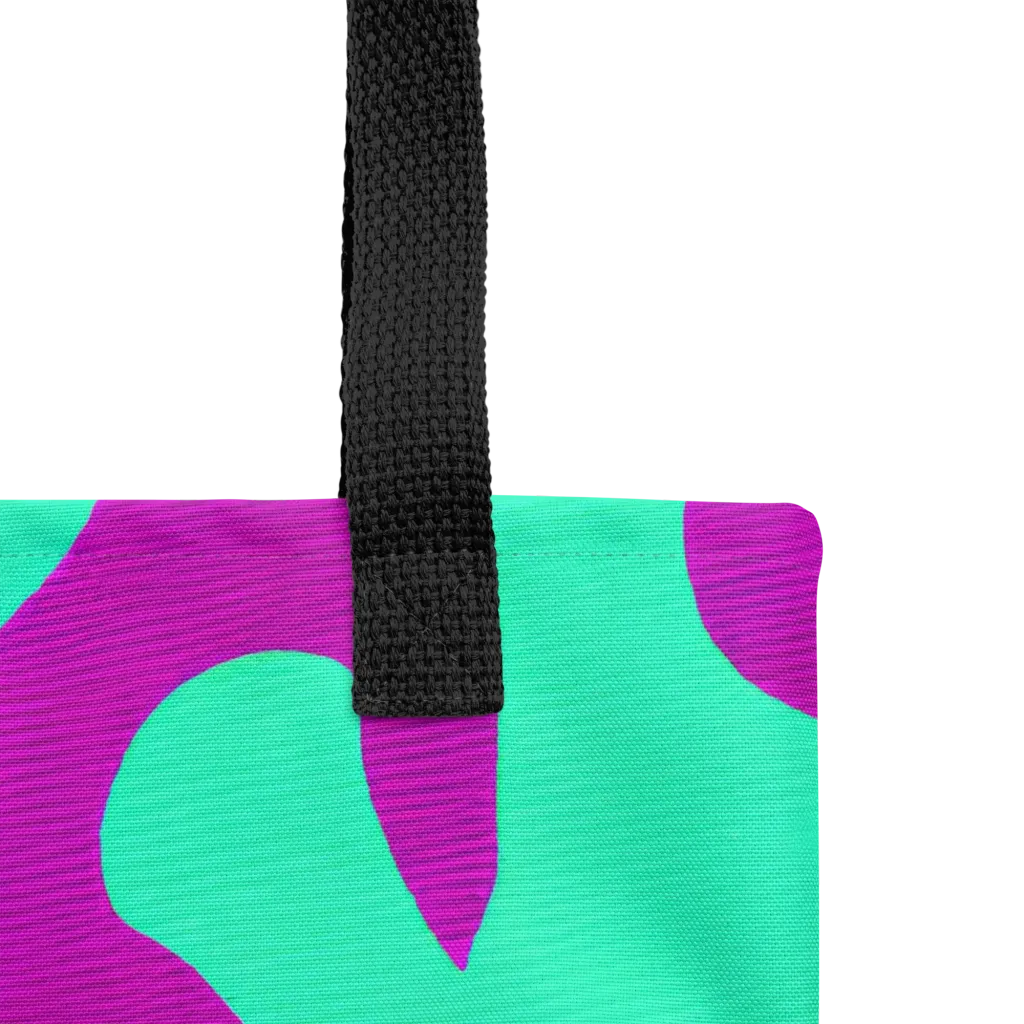 Aqua Voltage on Tote Bag — Product details