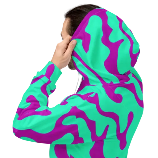 Aqua Voltage on a Hoodie