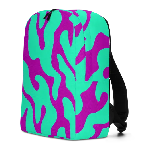 Aqua Voltage on a Minimalist Backpack