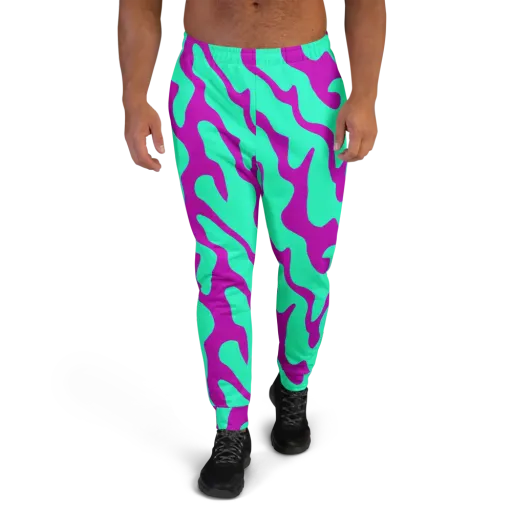 Aqua Voltage on a Men's Joggers