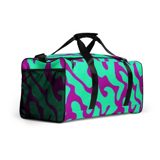 Aqua Voltage on a Duffle Bag