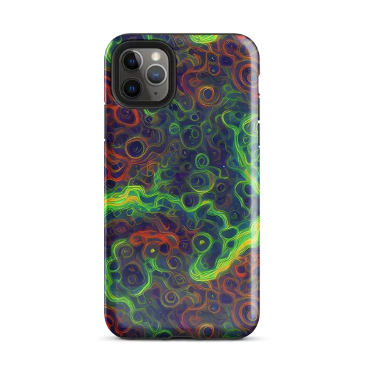 Cobalt Swirl on a Tough Case for iPhone®