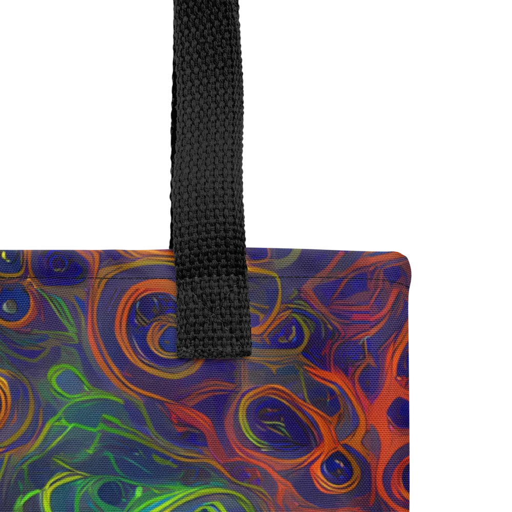 Cobalt Swirl on Tote Bag — Product details