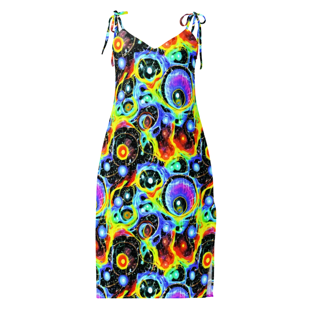 Chromatic Galaxies on Slip Dress — Front