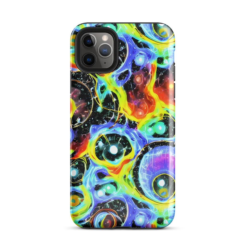 Chromatic Galaxies on Tough Case for iPhone® — Front