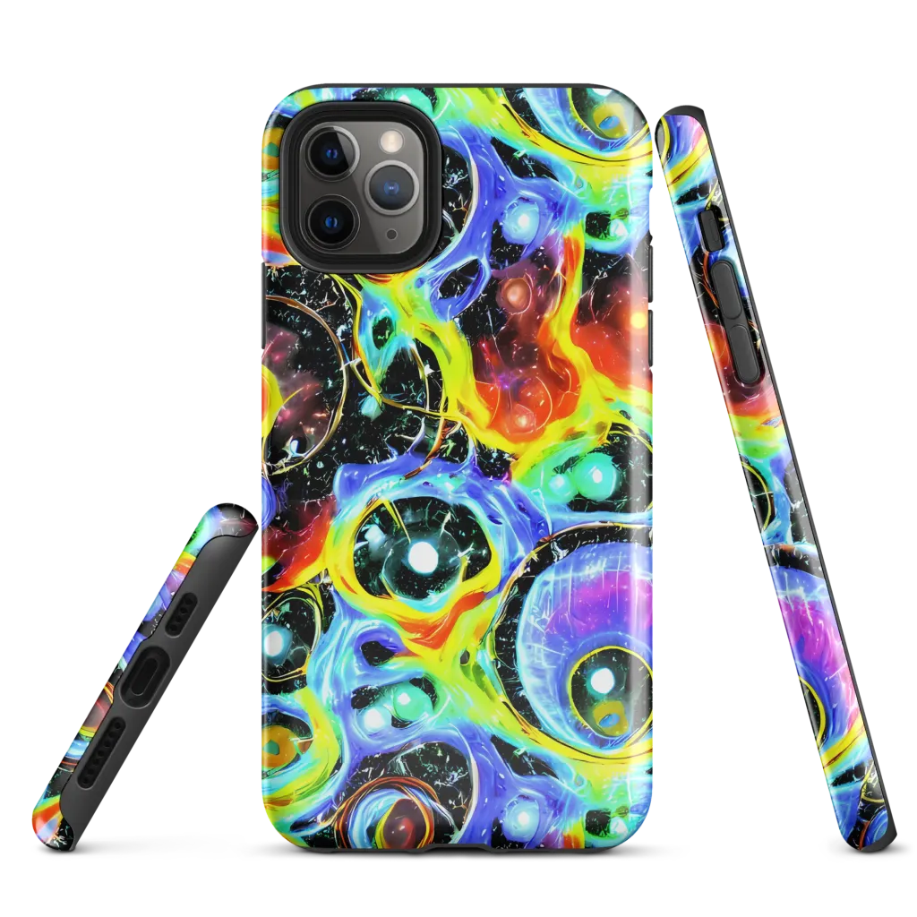 Chromatic Galaxies on Tough Case for iPhone® — Front