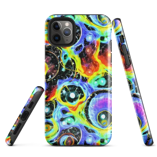 Chromatic Galaxies on a Tough Case for iPhone®