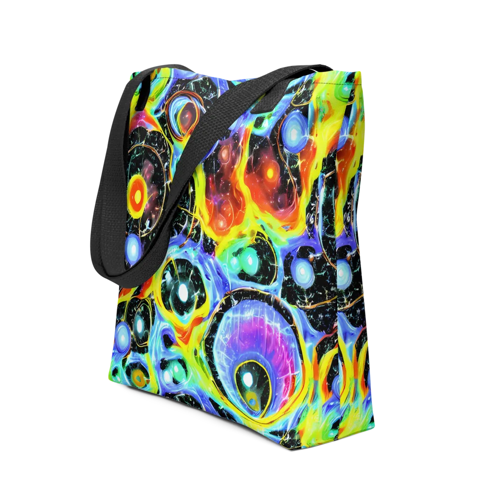 Chromatic Galaxies on Tote Bag — Front