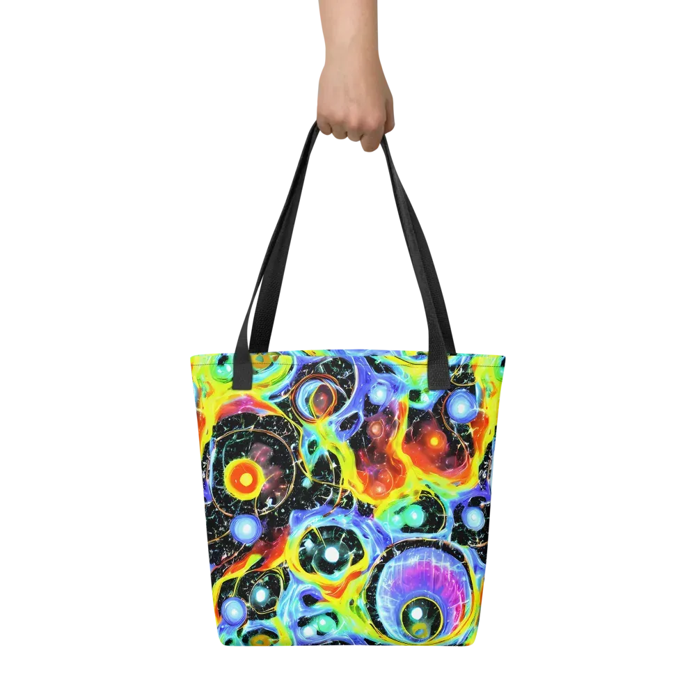 Chromatic Galaxies on Tote Bag — Front