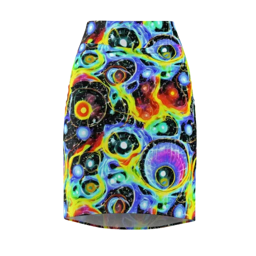 Chromatic Galaxies on a Pencil Skirt
