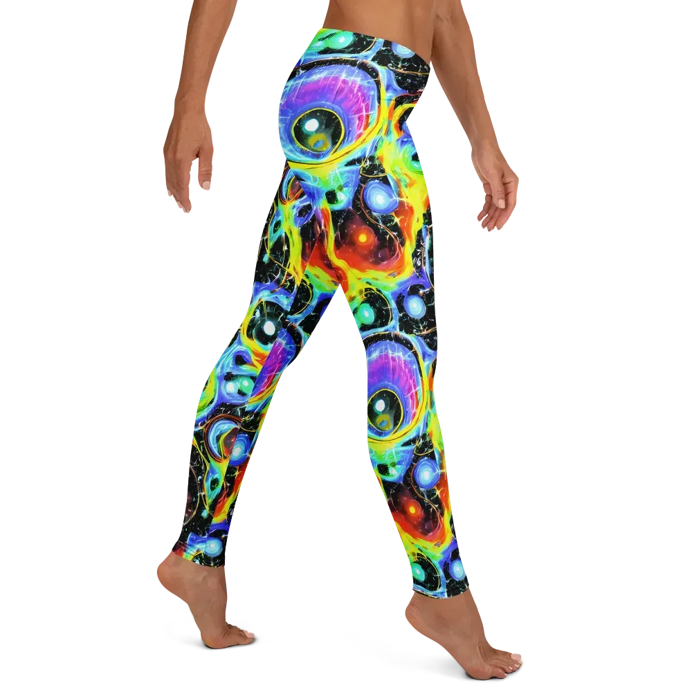 Chromatic Galaxies on Leggings — Right