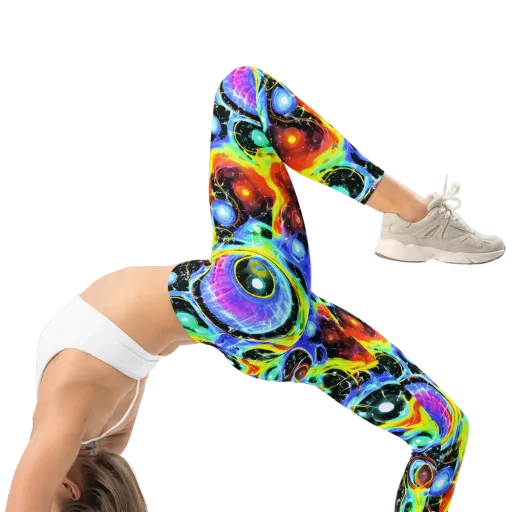 Chromatic Galaxies on a Leggings