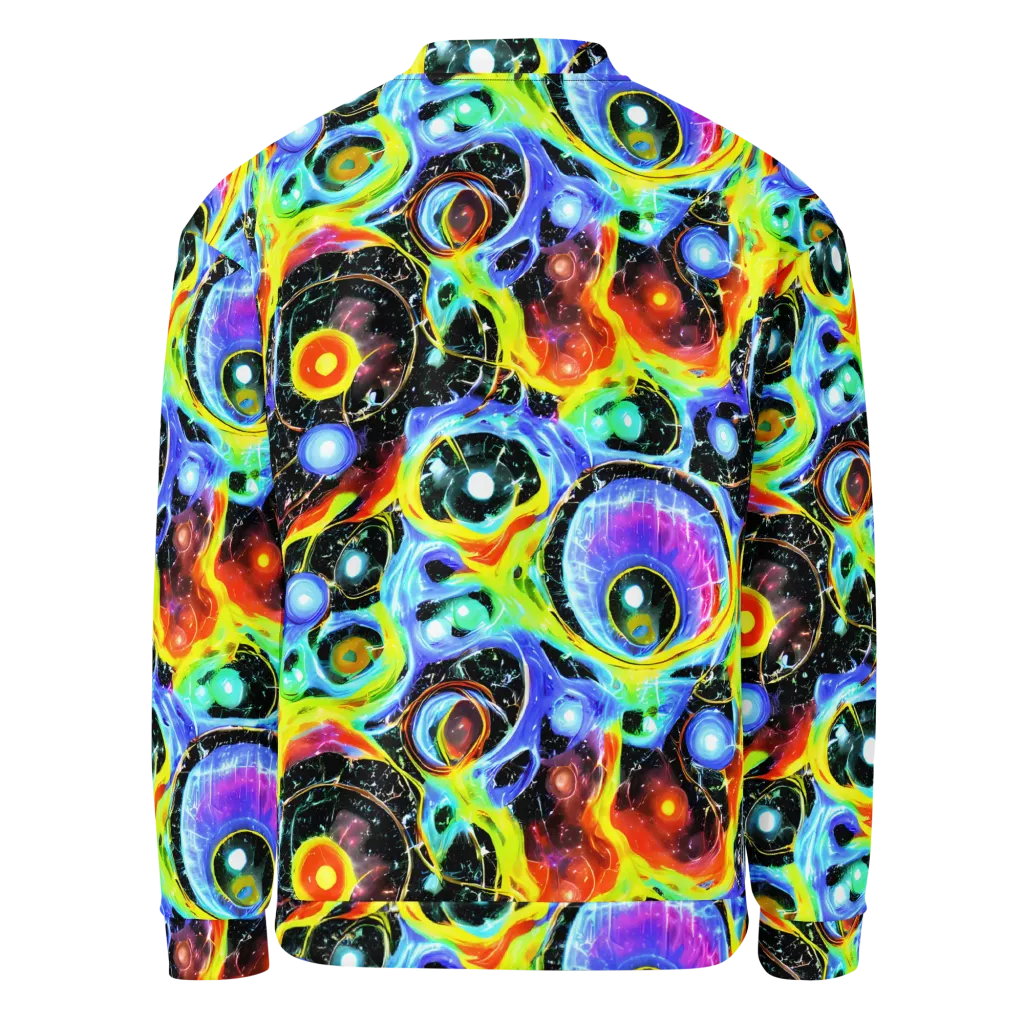 Chromatic Galaxies on Bomber Jacket — Back