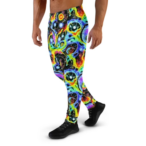 Chromatic Galaxies on a Men's Joggers