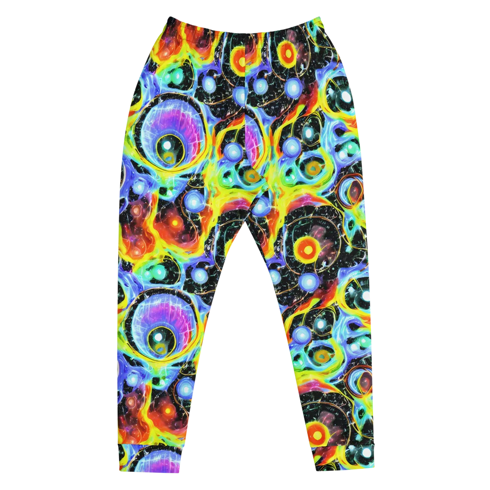 Chromatic Galaxies on Men's Joggers — Front