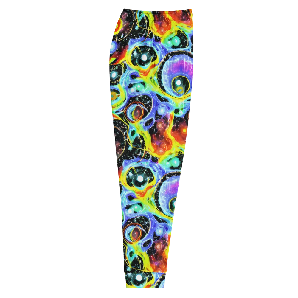 Chromatic Galaxies on Men's Joggers — Right