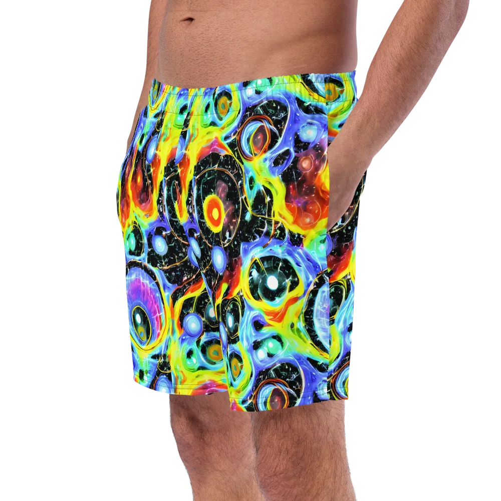 Chromatic Galaxies on Swim Trunks — Left Front