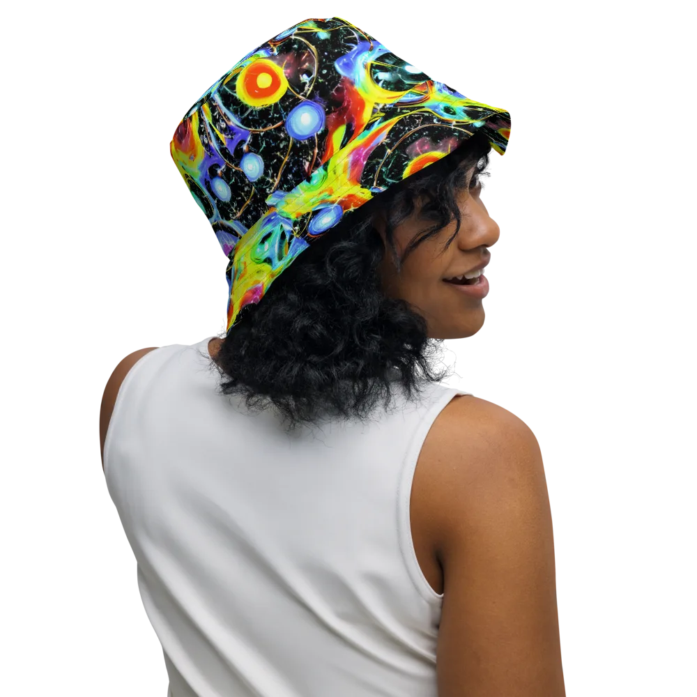Chromatic Galaxies on Reversible Bucket Hat — Right Outside