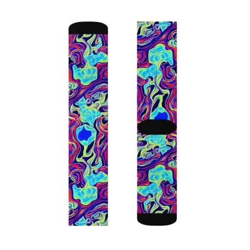 Plasma Waves on a Socks