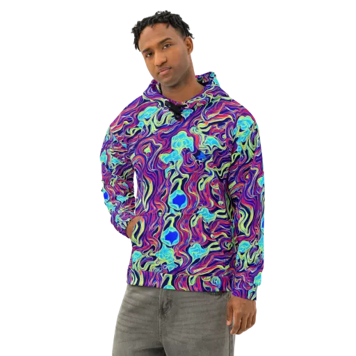 Plasma Waves on a Cotton Hoodie