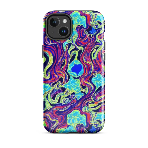 Plasma Waves on a MagSafe Tough Case for iPhone®