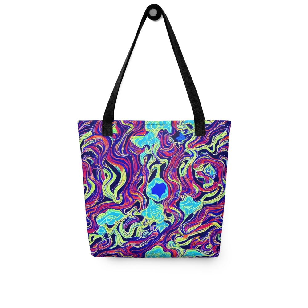 Plasma Waves on Tote Bag — Front