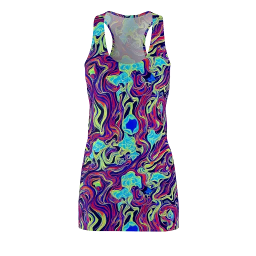 Plasma Waves on a Racerback Dress