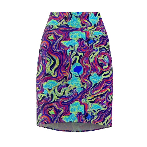 Plasma Waves on a Pencil Skirt