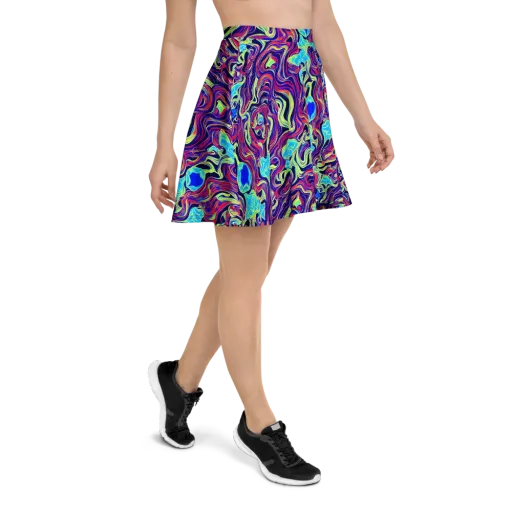 Plasma Waves on a Skater Skirt
