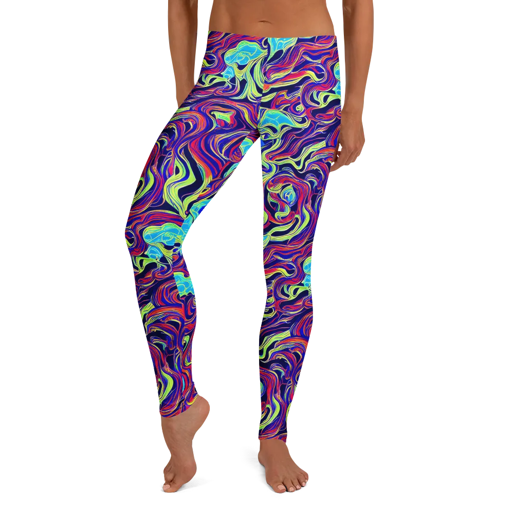 Plasma Waves on Leggings — Front