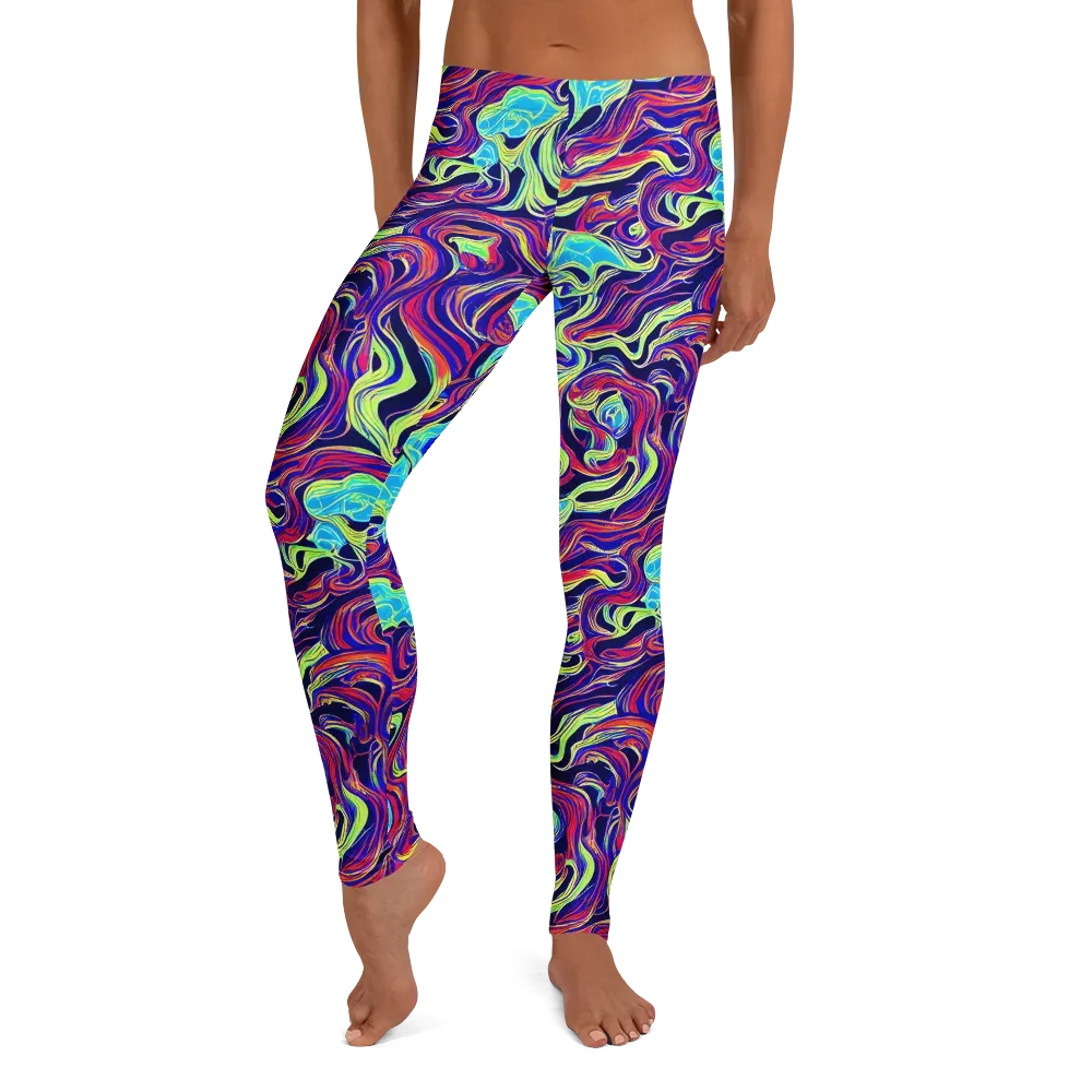 Plasma Waves on Leggings — Front