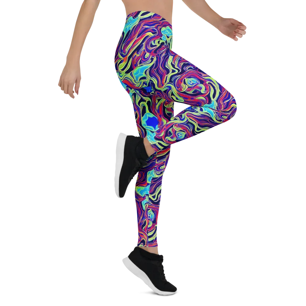 Plasma Waves on Leggings — Right