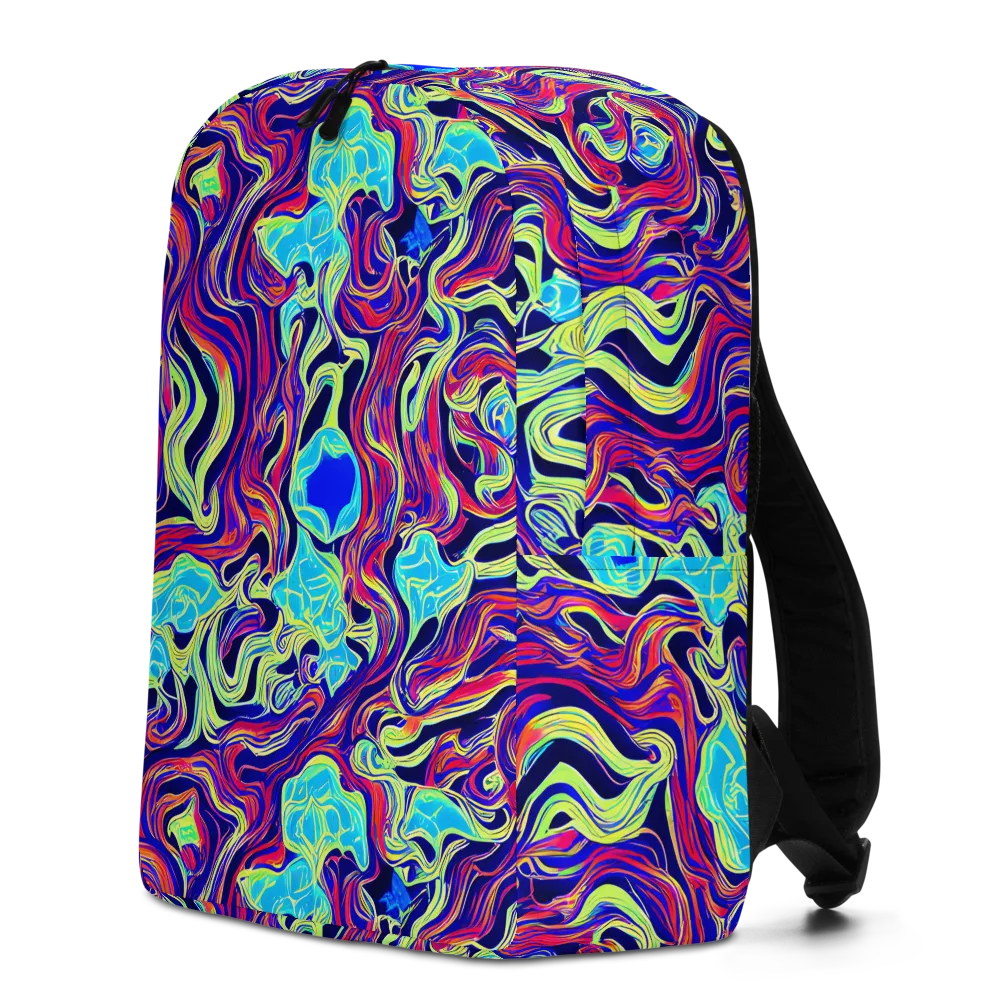 Plasma Waves on Minimalist Backpack — Left