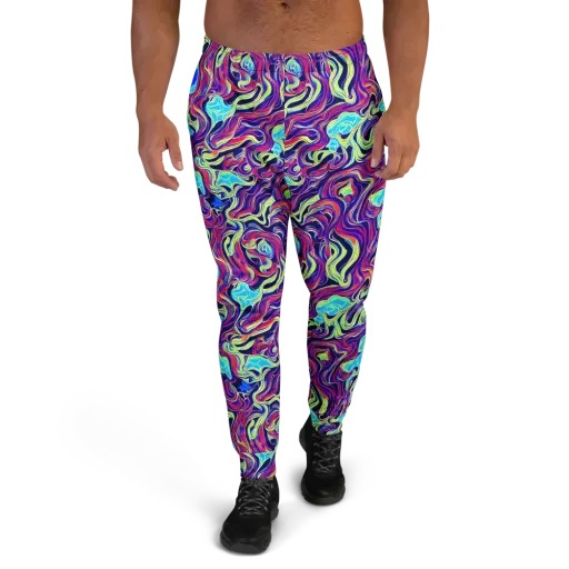 Plasma Waves on a Men's Joggers