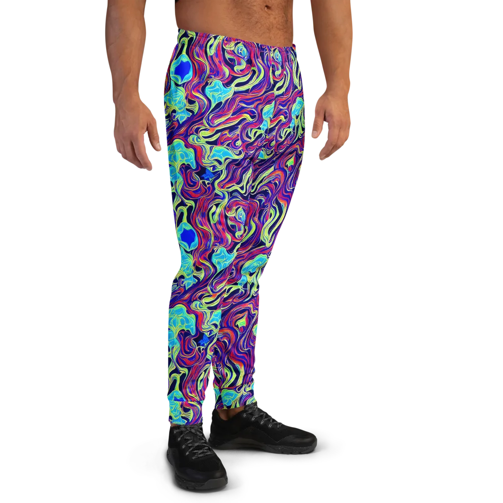 Plasma Waves on Men's Joggers — Right