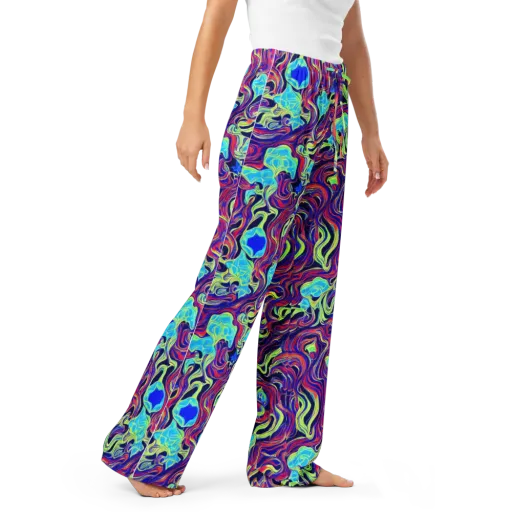 Plasma Waves on a Women's Pajama Pants