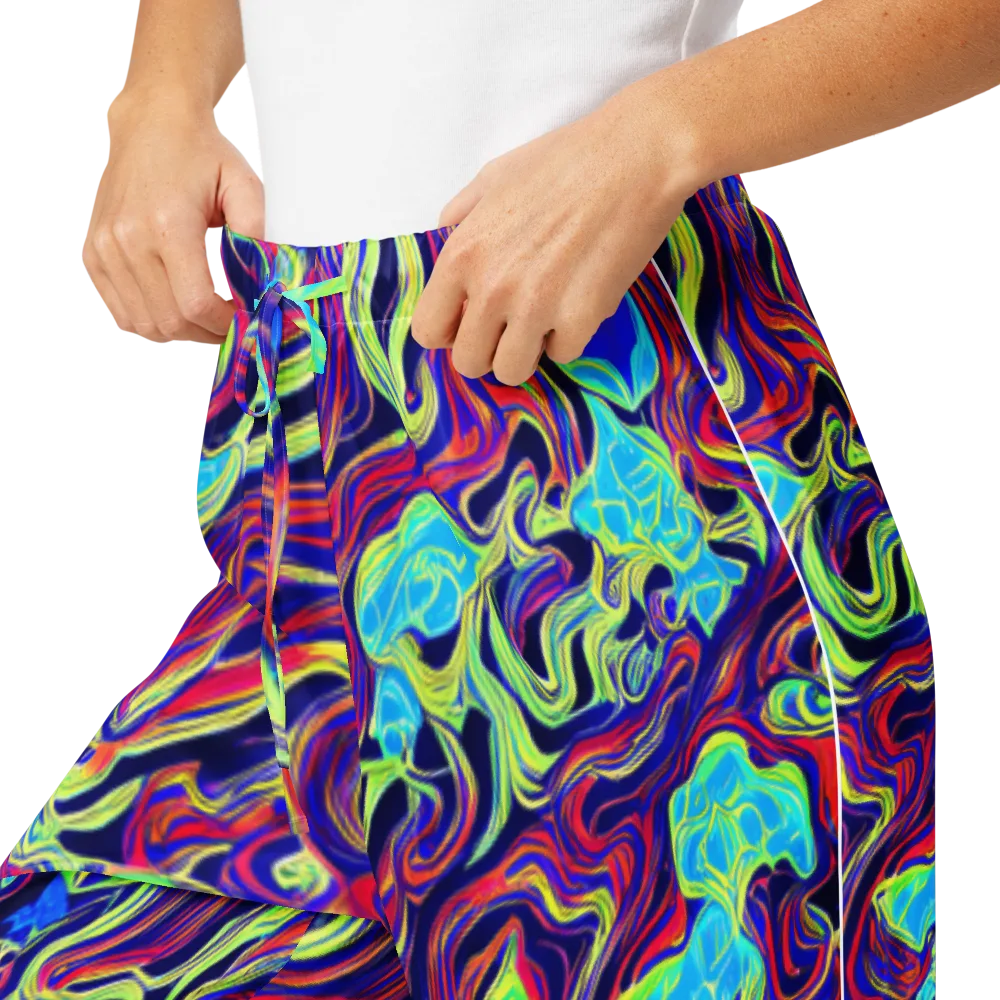 Plasma Waves on Women's Pajama Pants — Product details