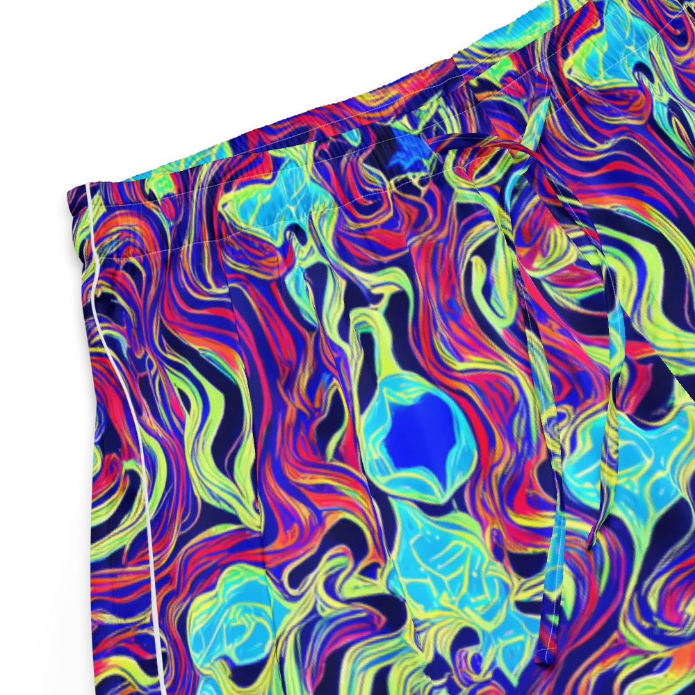 Plasma Waves on Women's Pajama Shorts — Product details