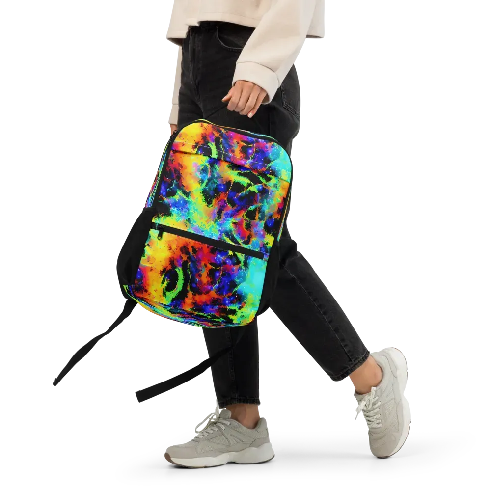Psychic Pigment on Utility Backpack — Front