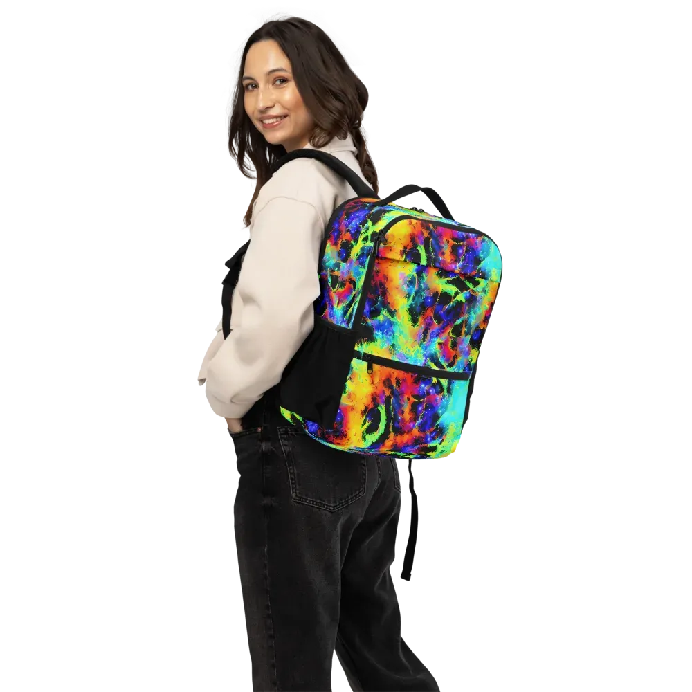 Psychic Pigment on Utility Backpack — Back