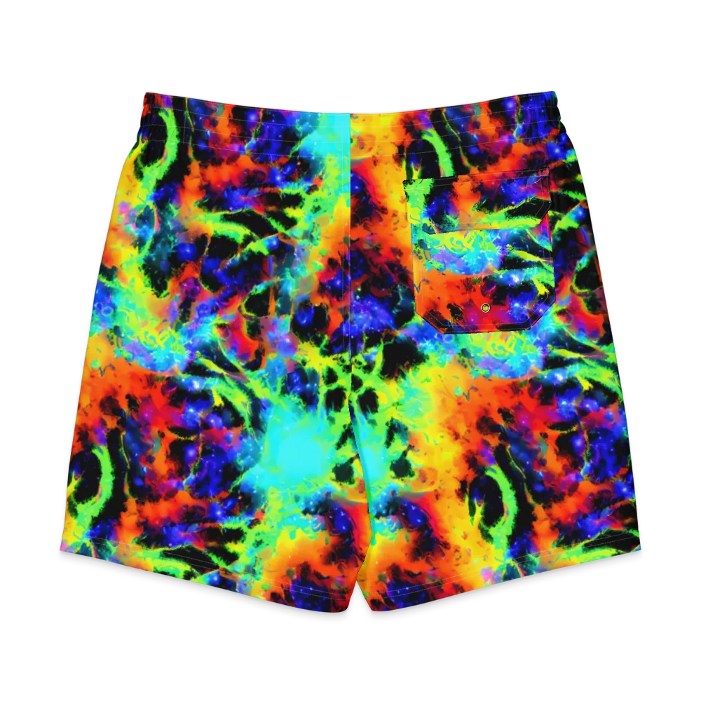 Psychic Pigment on Men's Board Shorts — Back