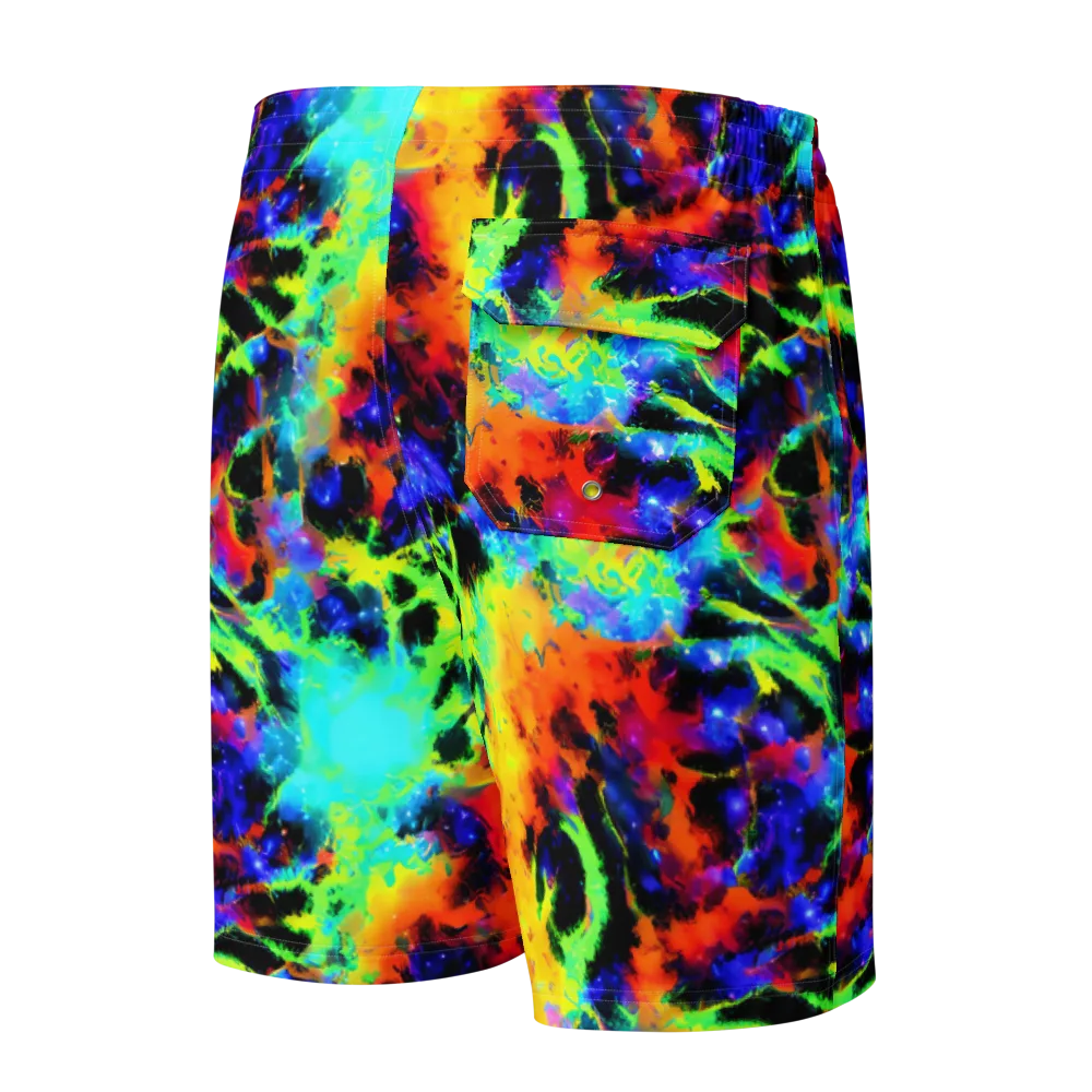 Psychic Pigment on Men's Board Shorts — Back