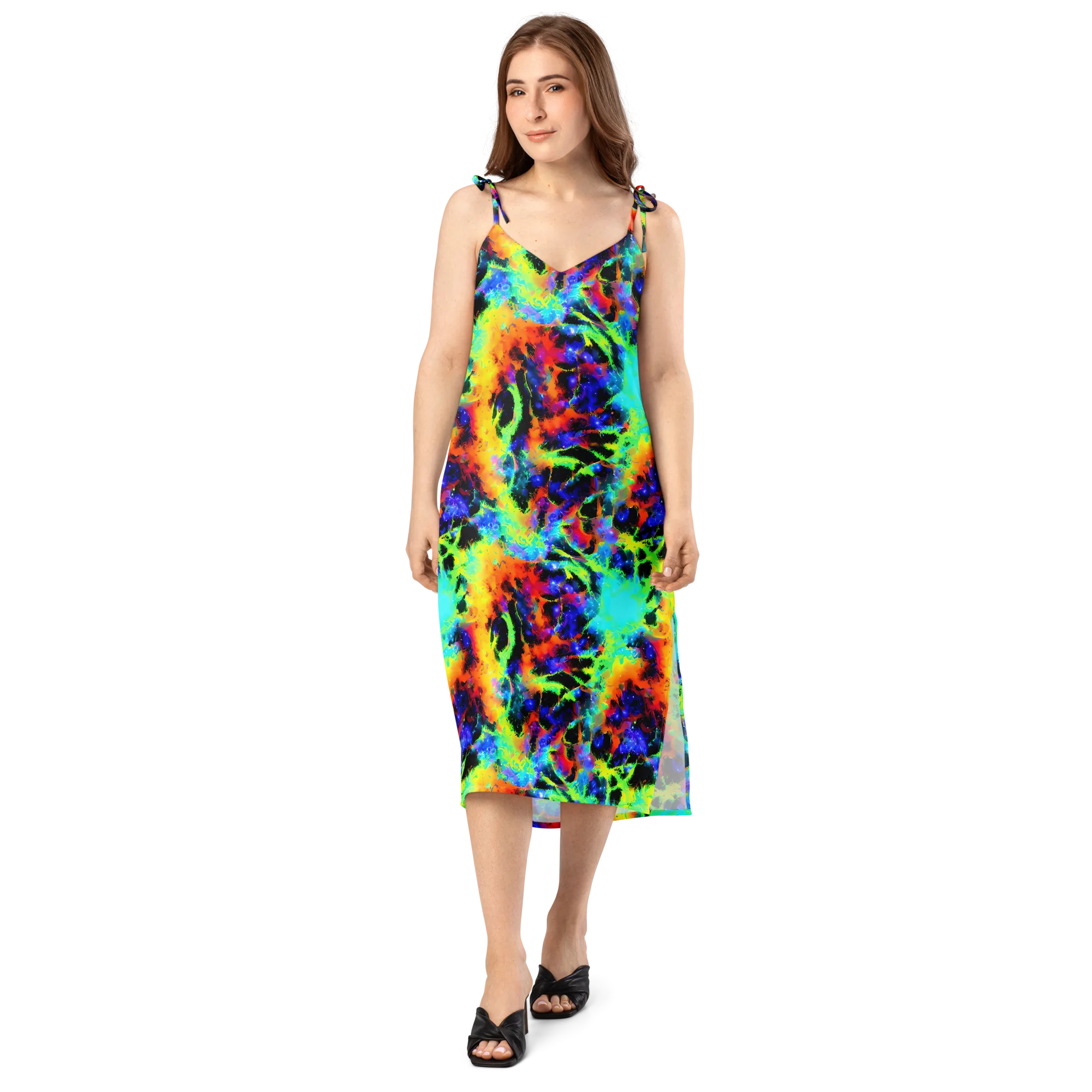 Psychic Pigment on Slip Dress — Front