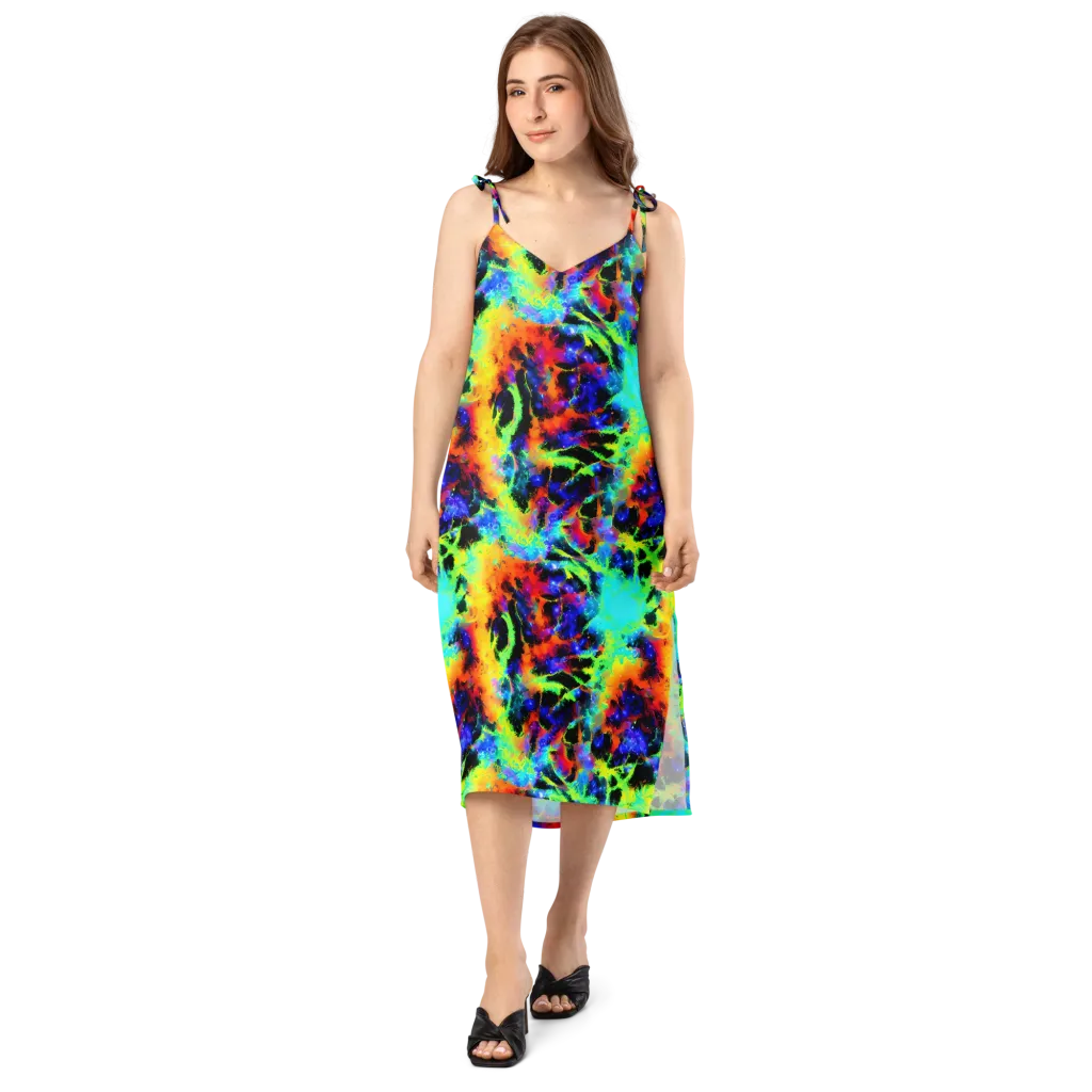Psychic Pigment on Slip Dress — Front
