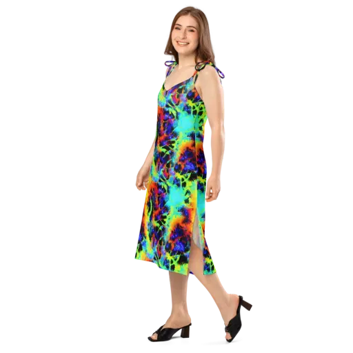 Psychic Pigment on a Slip Dress
