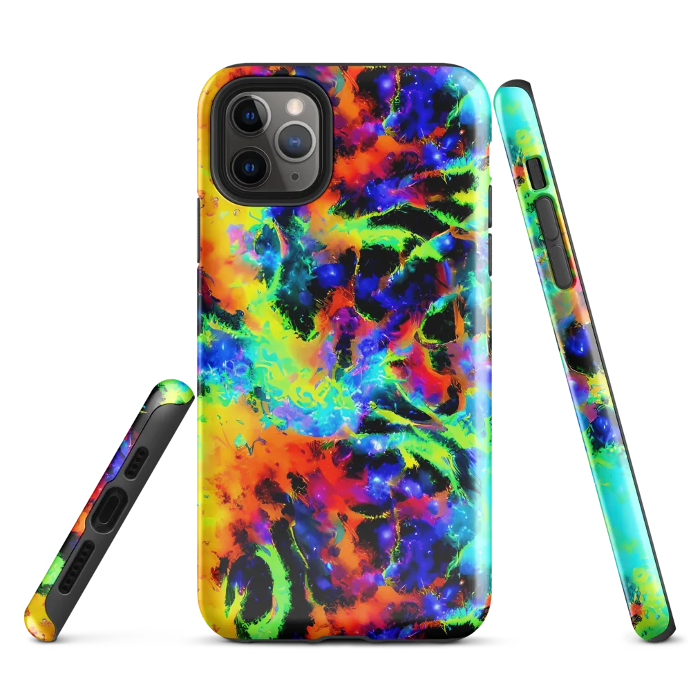 Psychic Pigment on Tough Case for iPhone® — Front