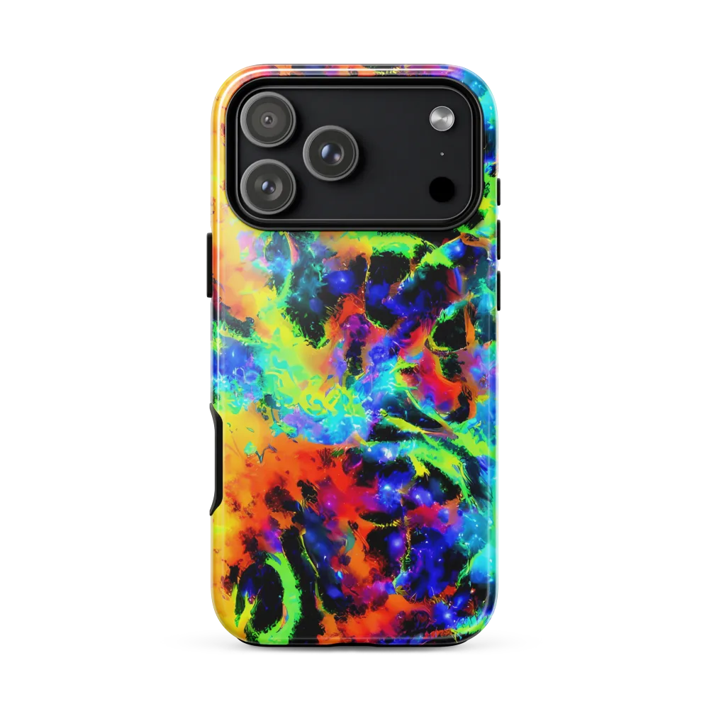 Psychic Pigment on Tough Case for iPhone® — Front