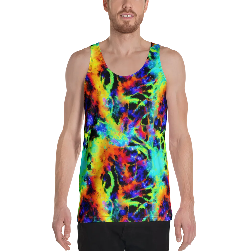 Psychic Pigment on Men's Tank Top — Front