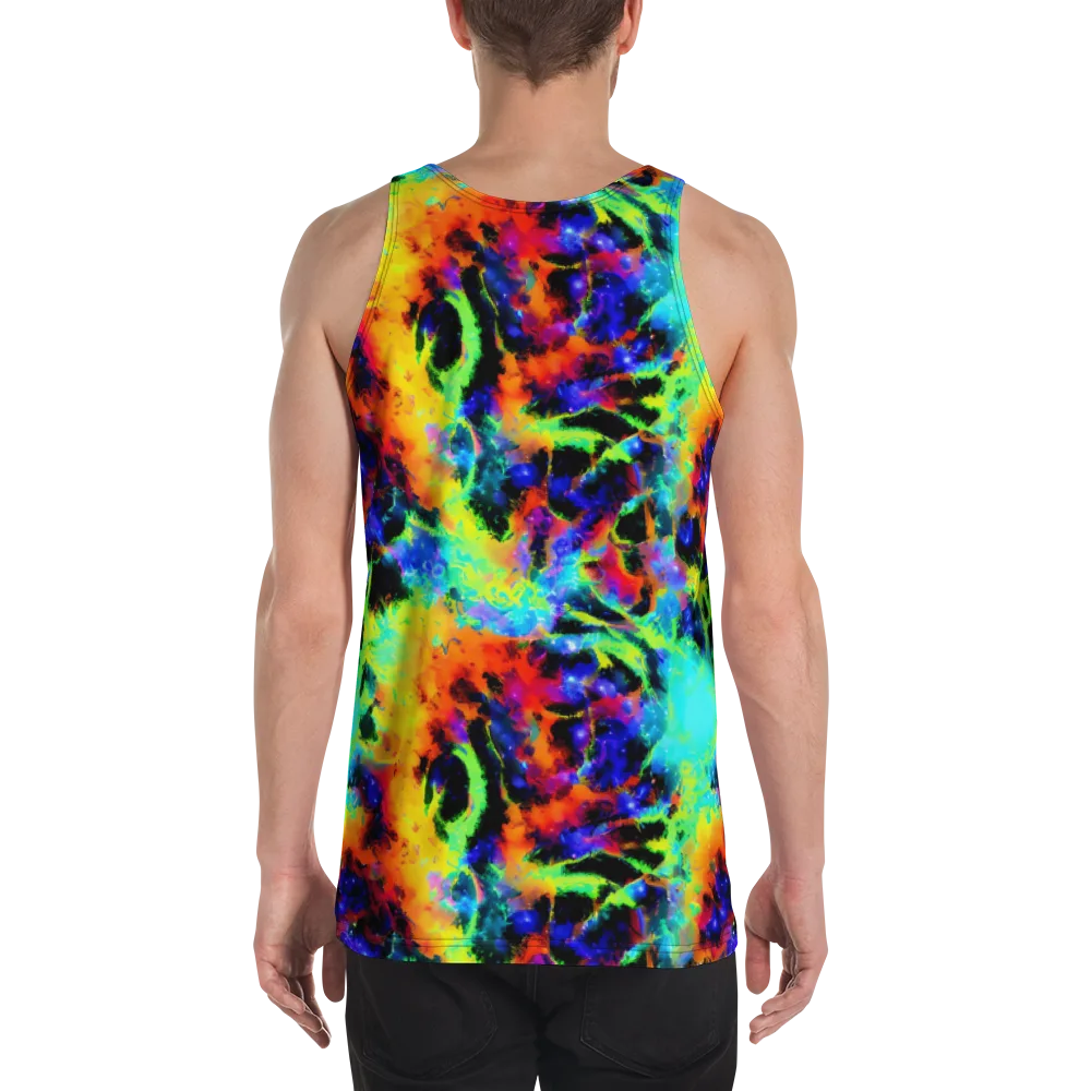 Psychic Pigment on Men's Tank Top — Back
