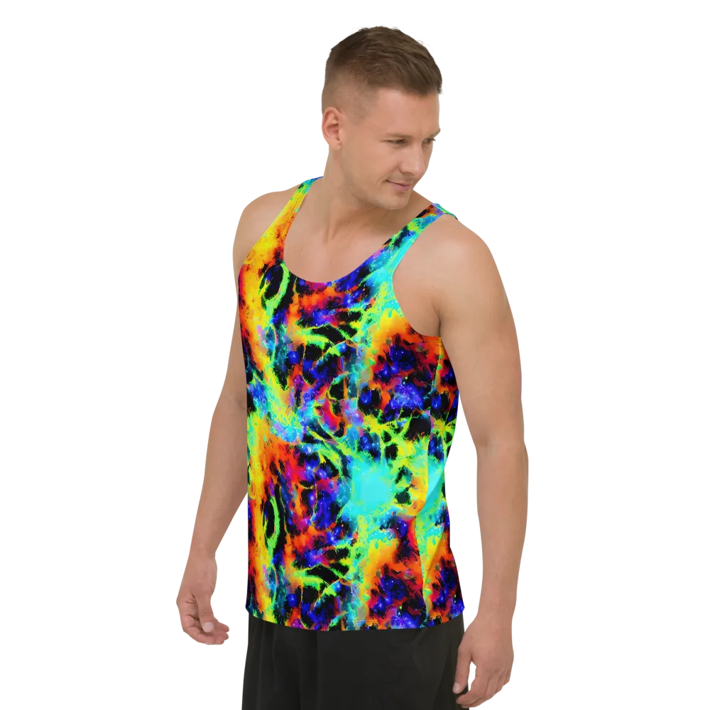 Psychic Pigment on Men's Tank Top — Left Front
